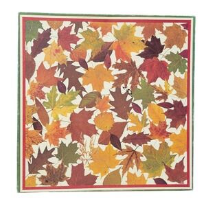 Vintage 1983 Eaton Leaf Tones Jigsaw Puzzle 500 Pieces Autumn Fall 15-426-90